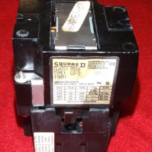 Square D 8910 Contactor