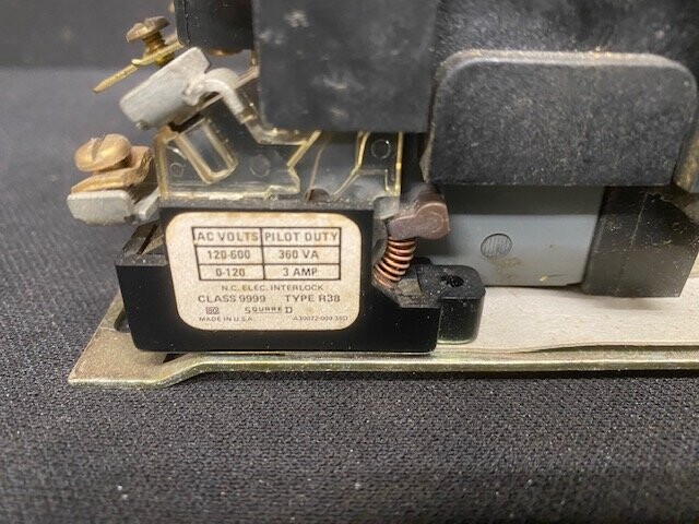 Square D 8910 QO-3 Series A Definite Purpose Contactor - Image 4