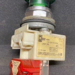 Square D 9001KM1 Series H Pilot Light with Pull Switch