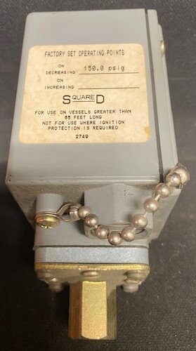 Square D 9012 GAW-5 Pressure Switch - Image 2