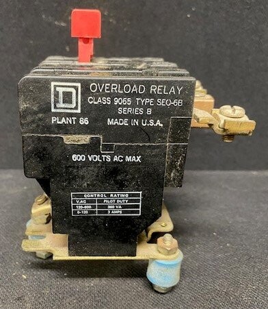 Square D 9065 SEO-6B Overload Relay - Image 2