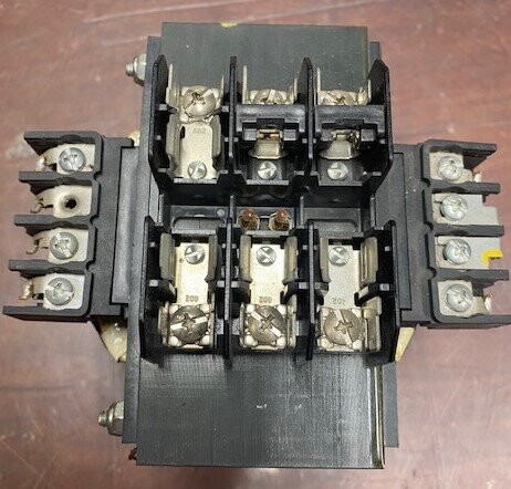 Square D 9070TF50D1 240/480VAC Industrial Transformer with Top Mounted Fuse Block - Image 3