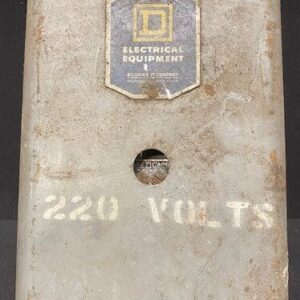 Square D CG-24 Enclosed Motor Starter