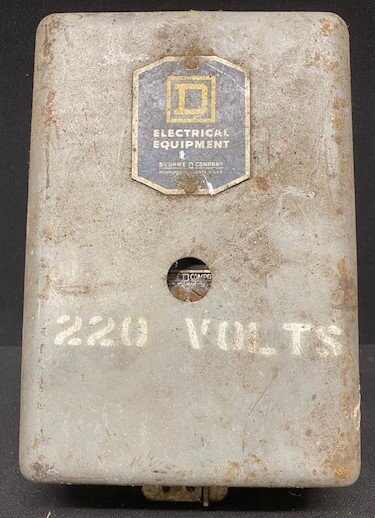 Square D CG-24 Enclosed Motor Starter