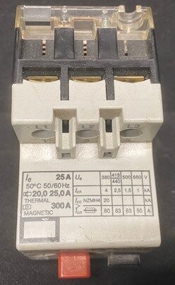 Square D 2520 Type MP 20.0 Series B Manual Starter/Stopper - Image 4