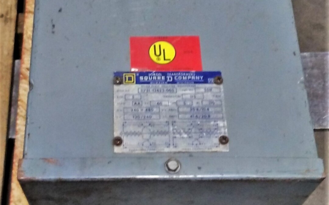 Square D 11751-12625-005 5 KVA Transformer