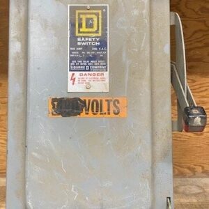 Square D H-323-N Enclosed Fusible Safety Switch