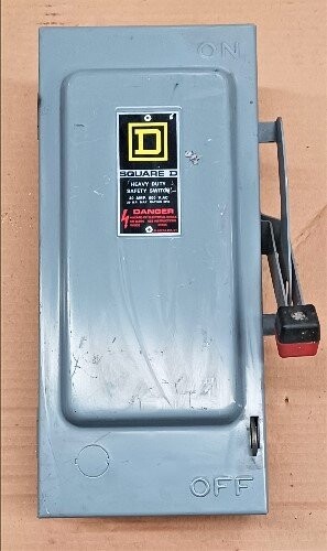 Square D HU361 Series E2 Heavy Duty Safety Switch