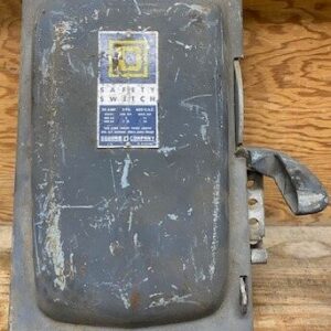 Square D H361 Series A2 Enclosed Fusible Safety Switch