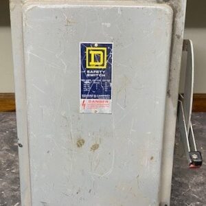 Square D HU364 Series D2 Non Fusible Enclosed Safety Switch