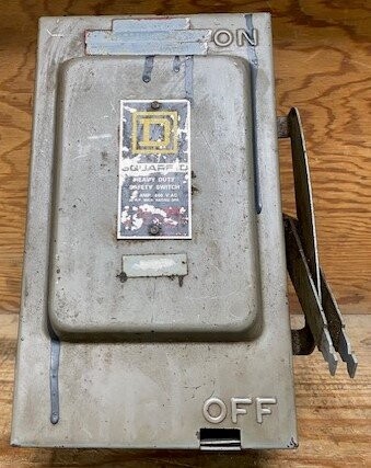 Square D HU361 Heavy Duty Safety Switch