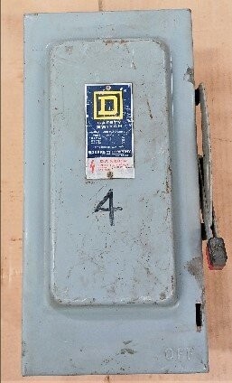 Square D HU362 Heavy Duty Safety Switch