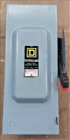 Square D HU363 Heavy Duty Safety Switch