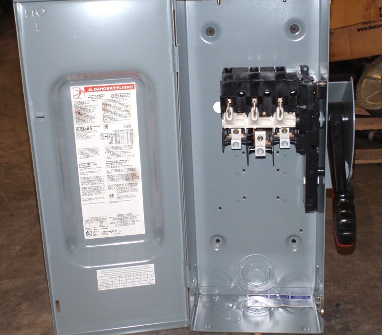 Square D HU363RB Safety Switch - Image 2