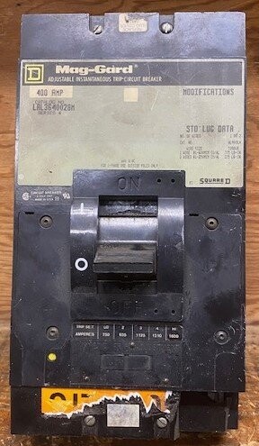 Square D LAL3640028M Mag-Gard Circuit Breaker