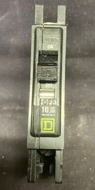 Square D QOU110 Circuit Breaker