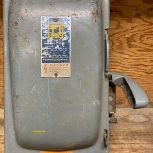 Square D Unknown Model Enclosed Fusible Safety Switch