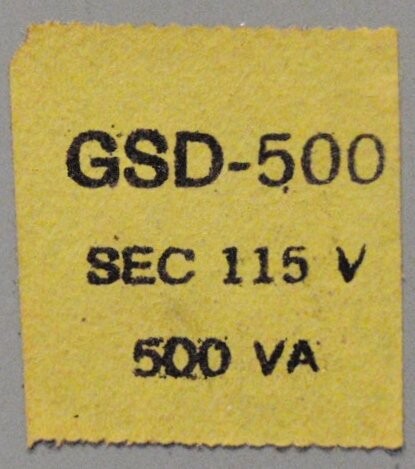 Stancor Auto Transformer GSD-500 - Image 4