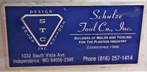 Schulze Tool Company 5626 32 oz Tanker Truck Bottle Blow Mold - Image 2