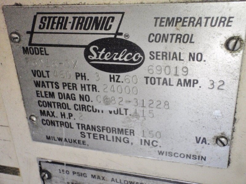 Sterling F6016DX Sterlco Oil Temperature Controller - Image 3