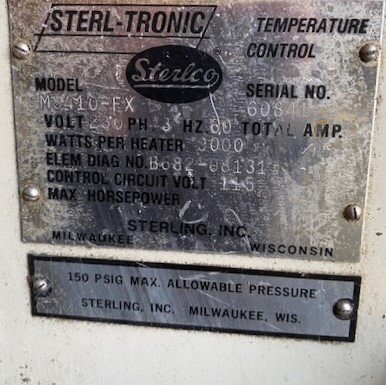 Sterling M8410-FX Sterlco Sterl-Tronic Temperature Control Unit - Image 3