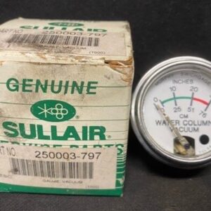 Sullair 250003-797 Water Column Vacuum Gauge