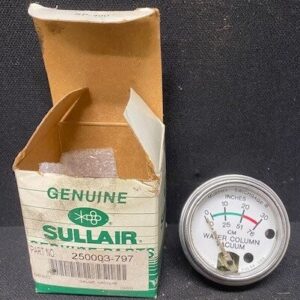 Sullair 250003-797 Water Column Vacuum Gauge