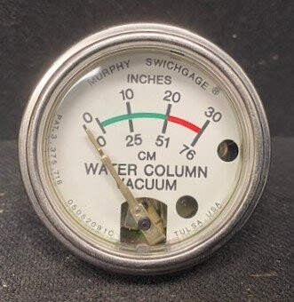 Sullair 250003-797 Water Column Vacuum Gauge - Image 2