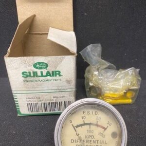 Sullair 250003-798 0-100 PSID Differential Pressure Gauge