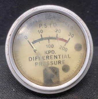 Sullair 250003-798 0-100 PSID Differential Pressure Gauge - Image 2