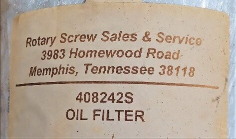 Sullair 408242S Oil Filter Replacement - Image 2