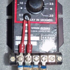 Syracuse Electronics DAR-203 Time Delay Timer