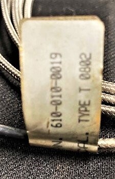 Durex T-Type 0802 8' 5 1/4" AWG Insulated Thermocouple Wire - Image 2