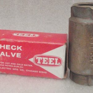 Teel 2X611 Check Valve