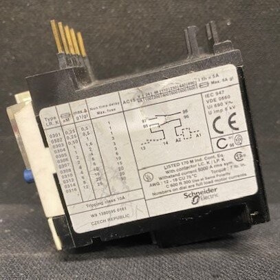 Telemecanique-Square D-Schneider Electric LR2K0314 Overload Relay - Image 2