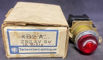Telemecanique ZB2 AV6 Amber Light