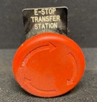 Telemecanique ZB2-BE102 Contact Blocks on Mounting Block with Emergency Stop Button - Image 2