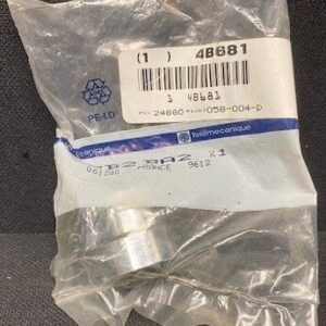 Telemecanique ZB2BA2 Flush Black Push Button