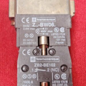 Telemecanique ZBW06 Selector Switch