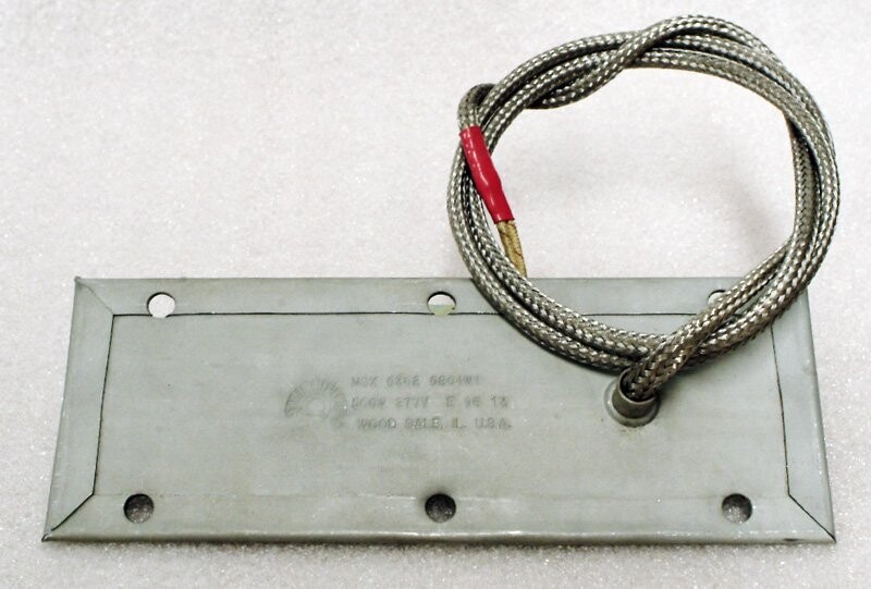 Tempco MSX03002 0804W1 Heater Plate