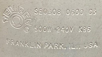 Tempco SE0308 0600 C3 Band Heater - Image 3