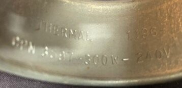 Thermal Corporation CPN-3597-300W-240V Band Heater - Image 2