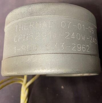 Thermal Corporation CPN-62914-240W-240V Band Heater - Image 2