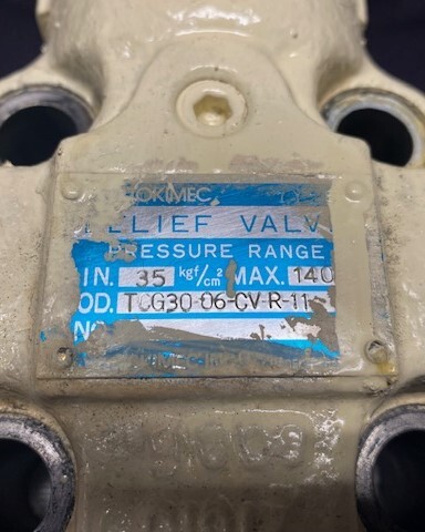 Tokimec TCG30-06-CV-R-11 Hydraulic Relief Valve - Image 2