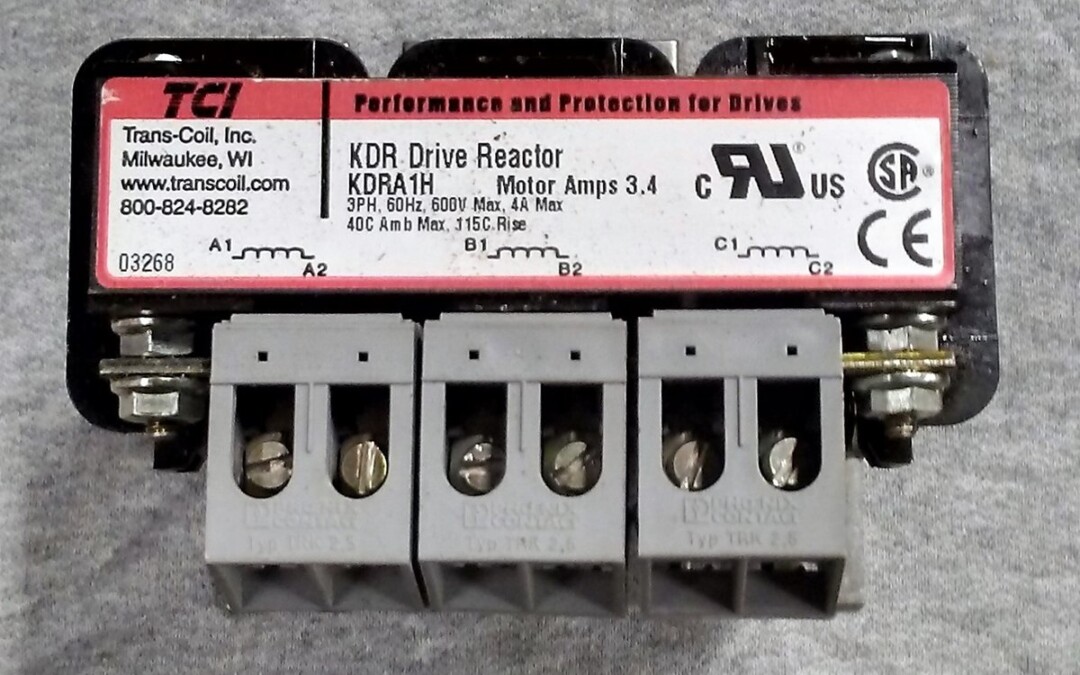Trans-Coil Inc. KDRA1H KDR-Drive Reactor - Image 2