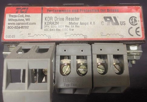 Trans-Coil Inc. KDRA2H KDR-Drive Reactor Current Limiting Transformer - Image 3