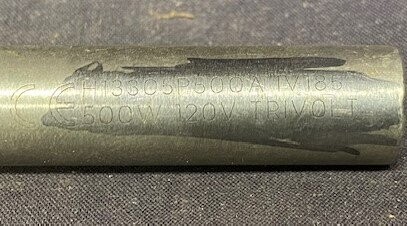 Trivolt H13305P500AIV185 Heater Cartridge - Image 2