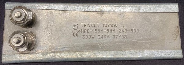 Trivolt HPD-150M-50M-240-500 Heater Plate