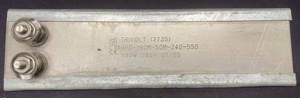Trivolt HPD-180M-50M-240-550 Heater Plate