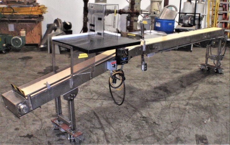 Tube Incline Packaging Conveyor (Food Grade)